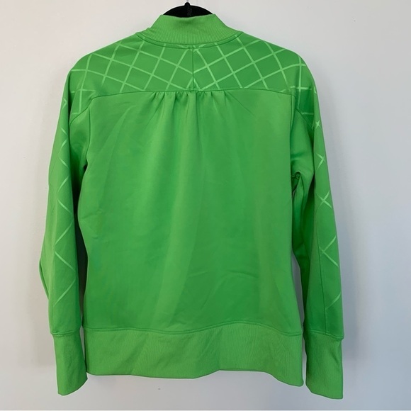Nike Lime Green Golf Jacket Size L - Picture 3 of 8